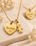 Colar Meu Mundo Personalizado