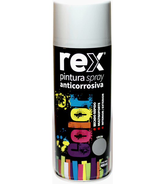 6x Pintura Spray Rex Anticorrosiva