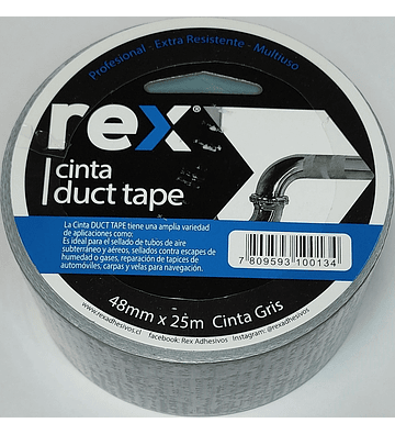 Caja 6x Duct Tape 48mm x 25mts