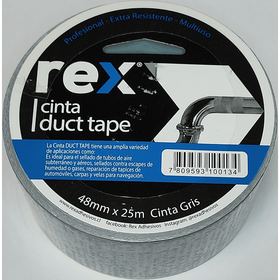 Caja 6x Duct Tape 48mm x 25mts