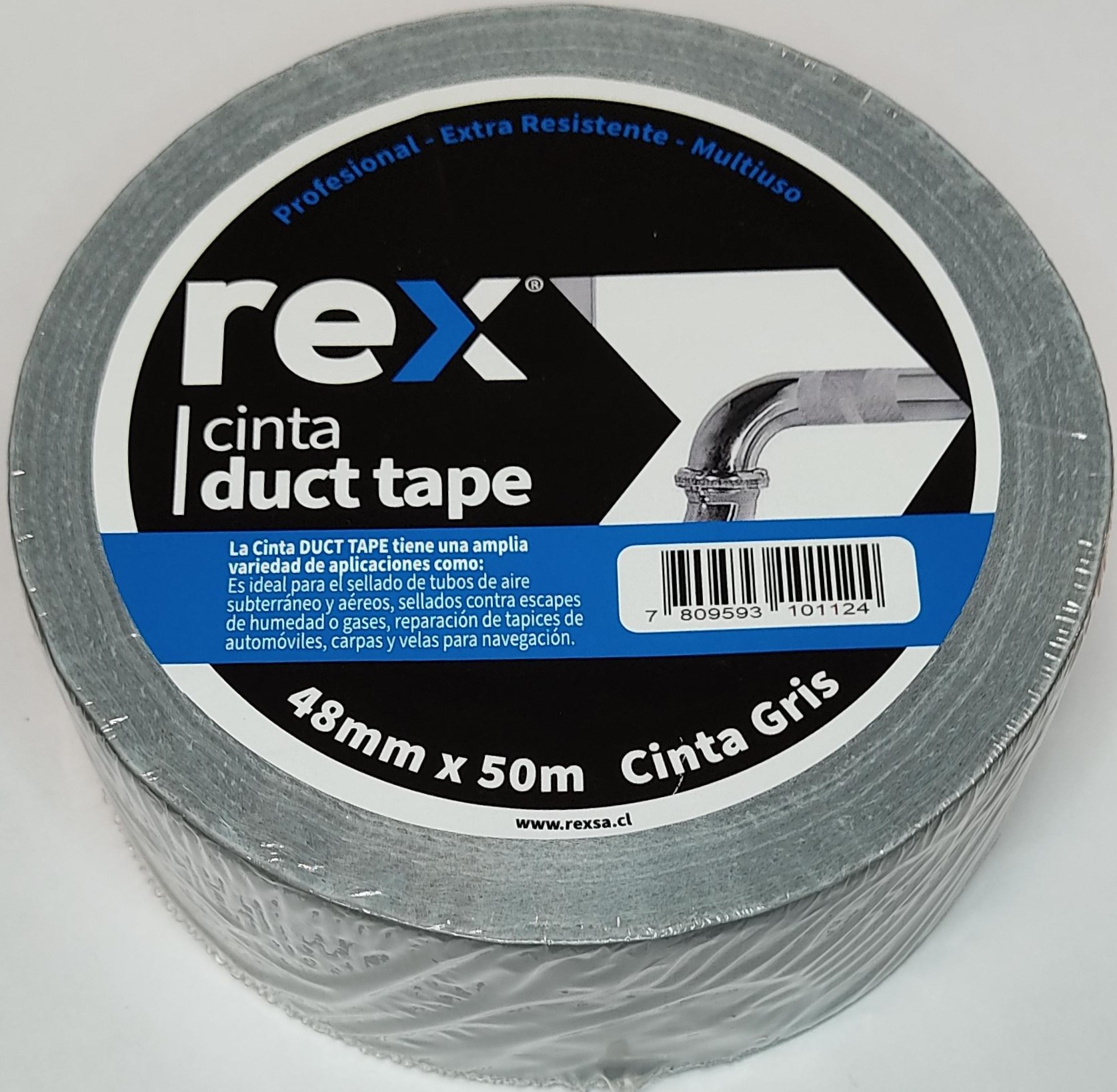 Caja de masking tape amarillo uv 48mm x 50mts