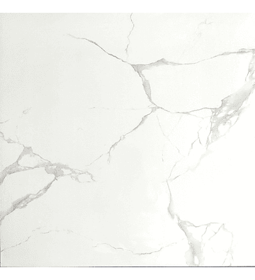 Porcelanato Marmol Blanco Brillante 60x60