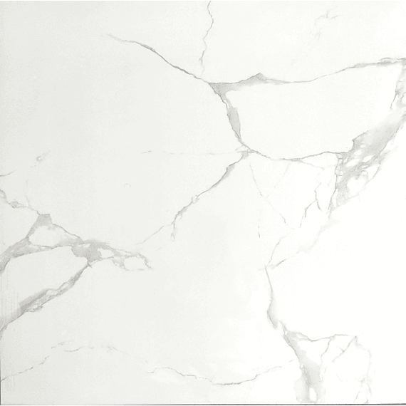 Porcelanato Marmol Blanco Brillante 60x60
