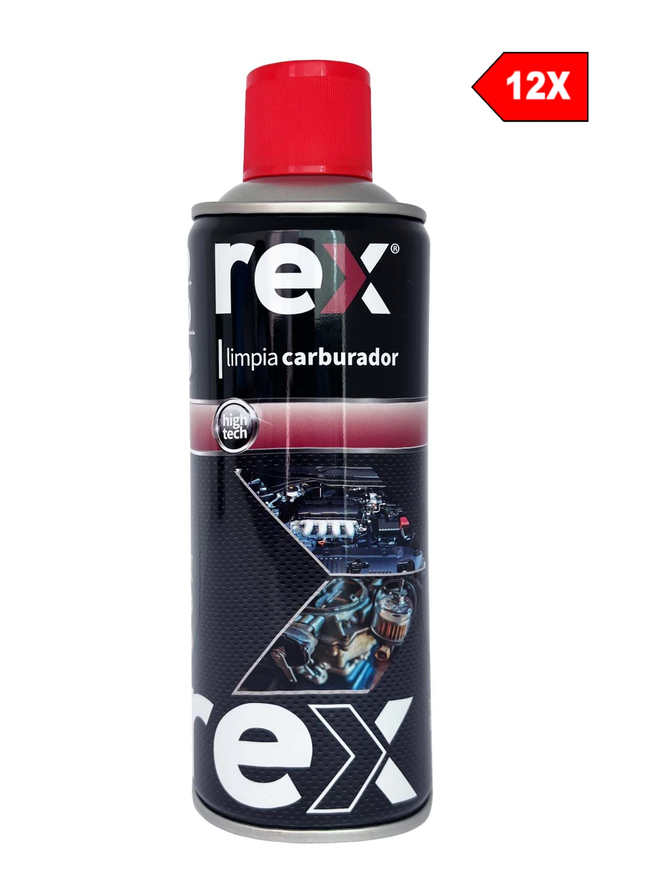 12x Rex Limpia Carburador 450ml