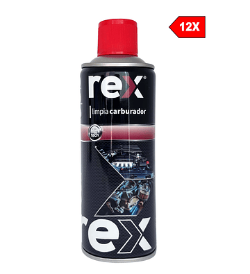 12x Rex Limpia Carburador 450ml