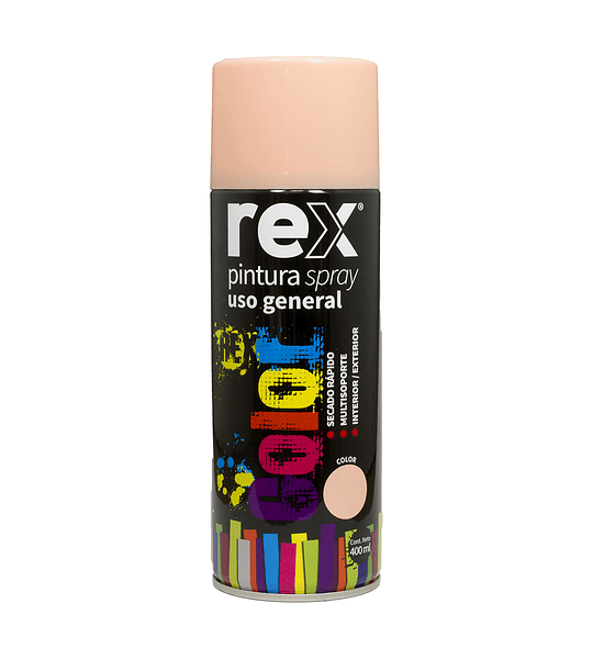 Lata Pintura Spray Rex Multiuso 400ml
