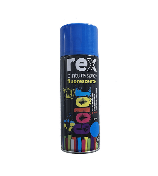 6x Pintura Spray Rex Fluor