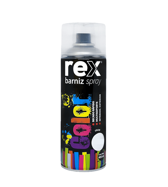 6x Barniz Spray Rex Caoba