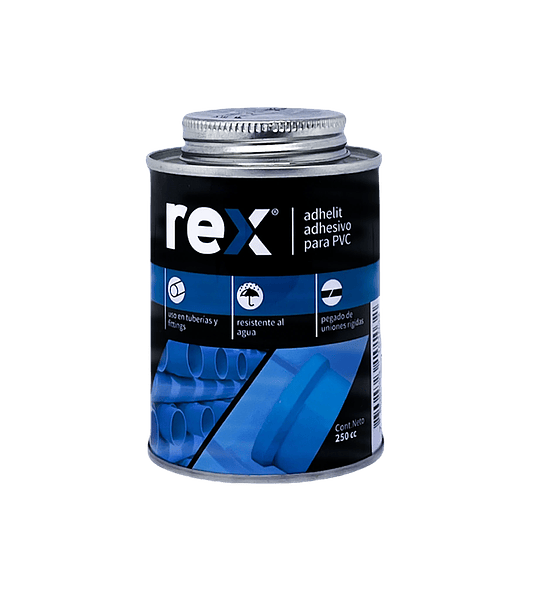 Rex Adhesivo PVC 250 ml