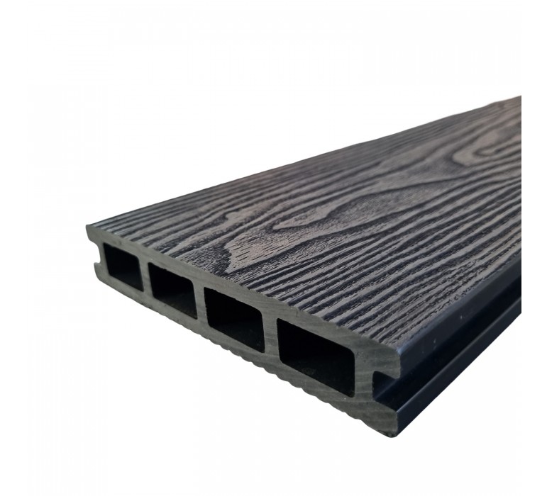 Deck WPC Dual Gris 2.2mtsx15cm e=2.4cm