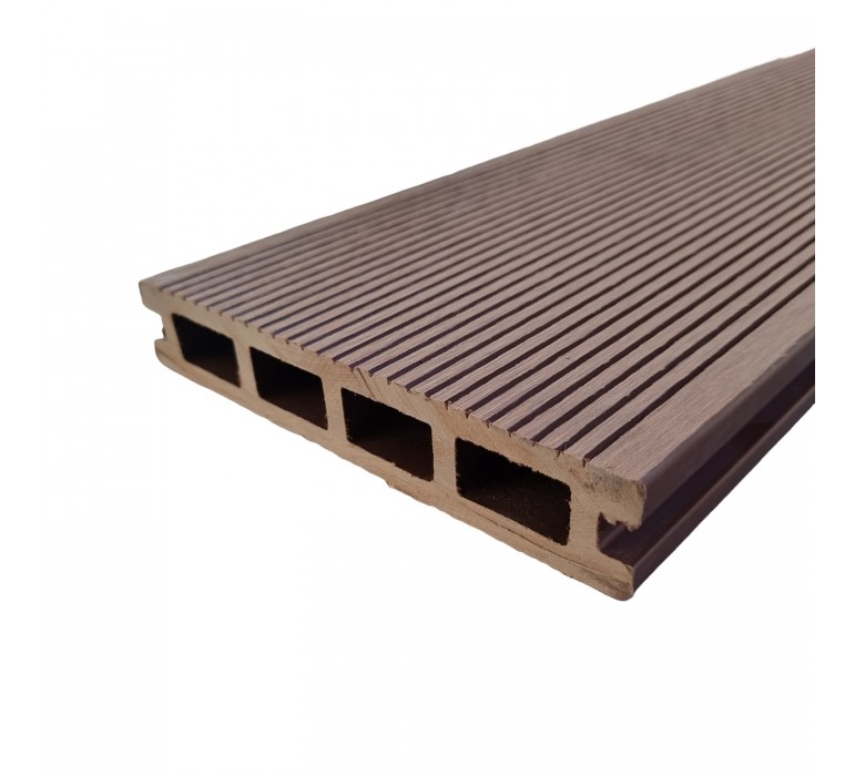 Deck WPC Dual Café Claro 2.2mtsx15cm e=2.4cm