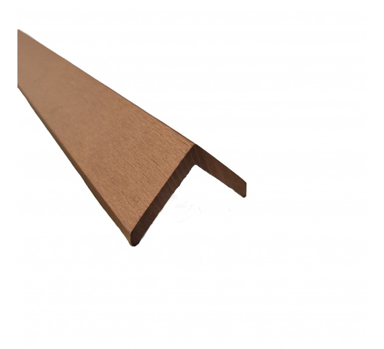 Esquinero Café Claro para Deck WPC