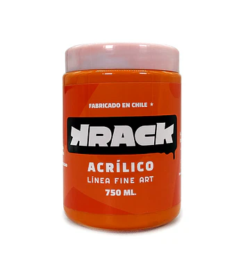 Pintura Acrílica 750ml - NARAN CALABAZA