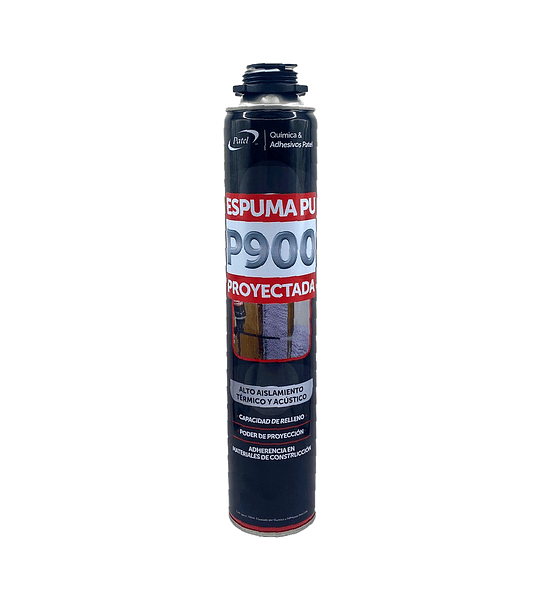 Espuma PU Proyectada P900 750Ml Pack x12