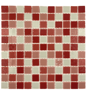 Mosaico Rojo 30x30 cm