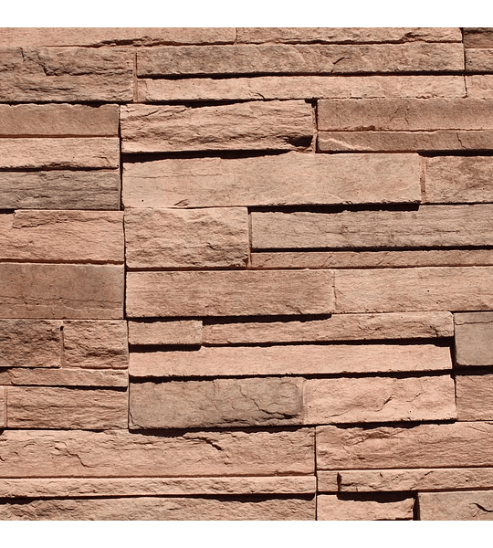 Piedra Reconstituida Valdivia Tierra Arcilla 0,4 m2