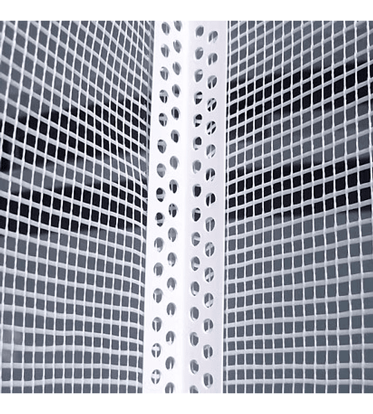 Perfil Malla Esquinero PVC 2,5 MT