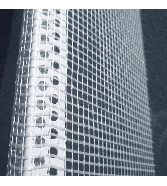 Perfil Malla Esquinero PVC 2,5 MT