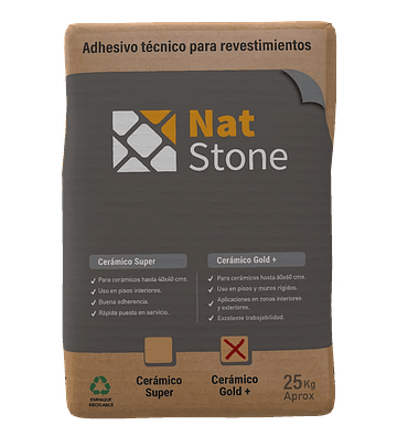 Adhesivo Cerámico GOLD+ saco 25 KG