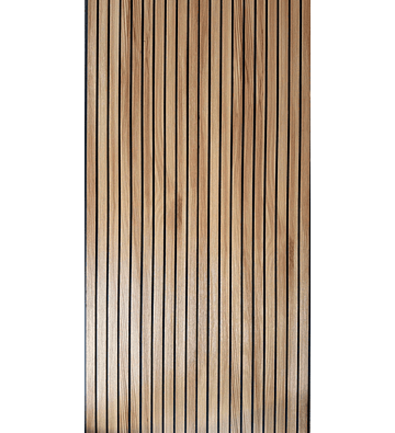 Revestimiento PVC Alveolar Ranurado Camel     -     240cm x 30cm x 8mm