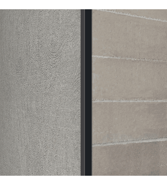 Guardacanto Quadra Negro Mate 12 mm x 10 mm x 2,5 m