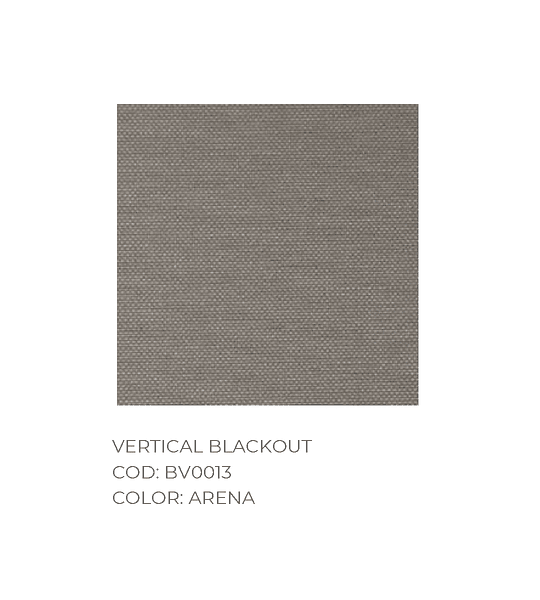 Cortina Roller Vertical Blackout