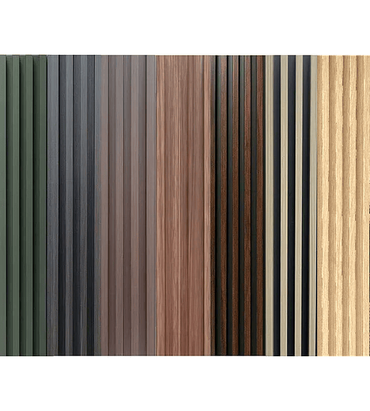 Wall Panel Madera Compuesta 240X16X2,4 cm