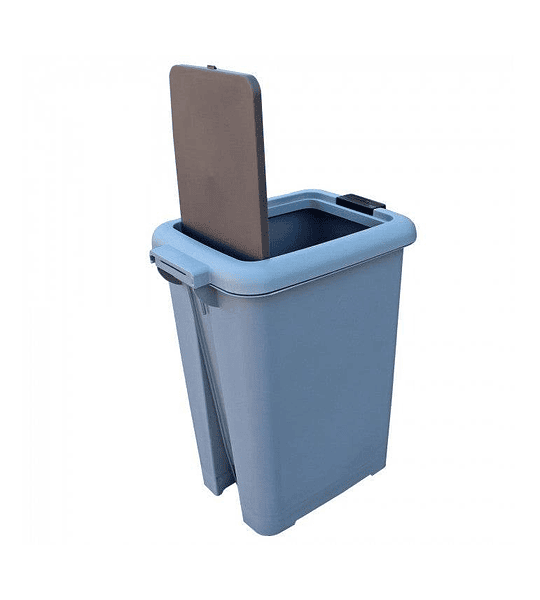 Contenedor de Basura Gris 30 Lts