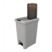 Contenedor Basura Beige 30 Litros