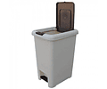 Contenedor Basura Beige 30 Litros