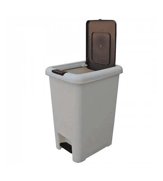 Contenedor Basura Beige 30 Litros