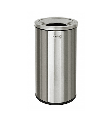 Papelero Inox Tapa Embudo 2