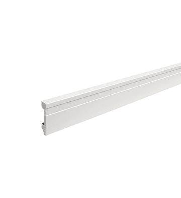 Guardapolvo Line Blanco 70 mm x 15 mm x 2,5 m