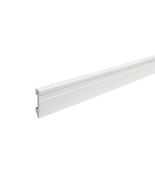 Guardapolvo Line Blanco 70 mm x 15 mm x 2,5 m