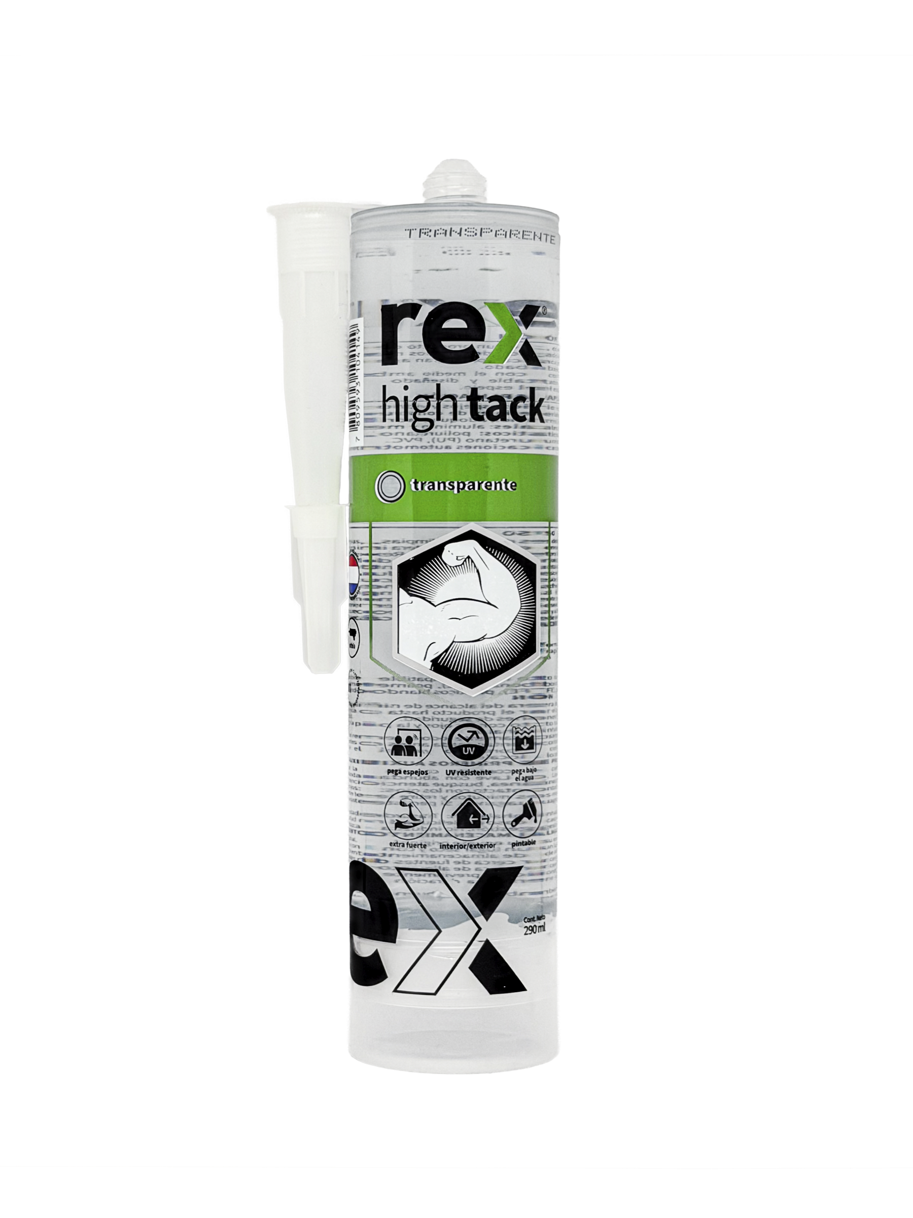Rex High Tack Transparente