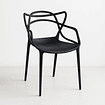 Silla de Terraza Exterior o comedor Master - Negra