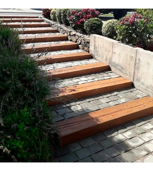 Pastelón Durmiente Ferrocarril de Hormigón