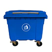 Contenedor Basura 660 Litros