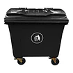 Contenedor Basura 1100 Litros