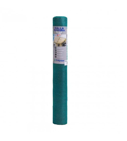 Malla Raschel 80% Verde 2.1x100 Metros