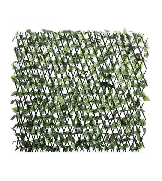 Valla Artificial Pared Laurel 100x120 cm