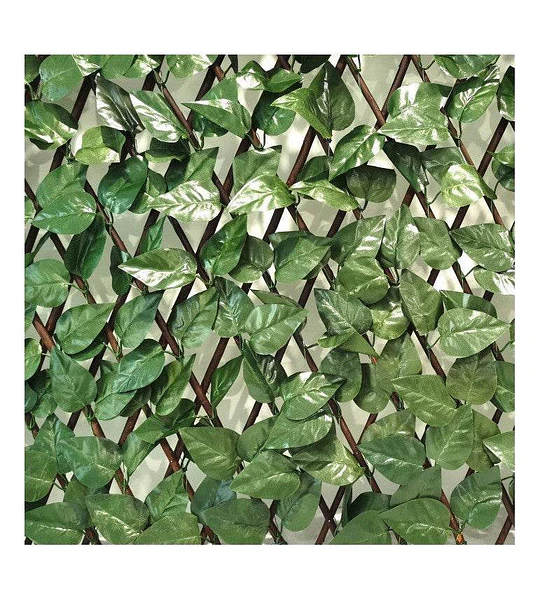 Valla Artificial Pared Laurel 100x120 cm