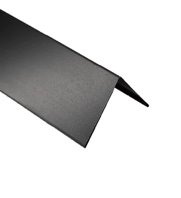 Perfil Esquina Exterior Negro Metal Siding