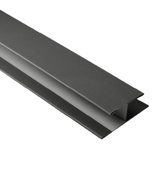 Perfil H Gris Metal Siding