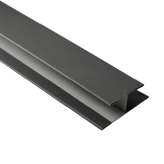 Perfil H Gris Metal Siding