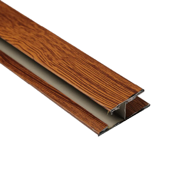 Perfil H Madera Metal Siding