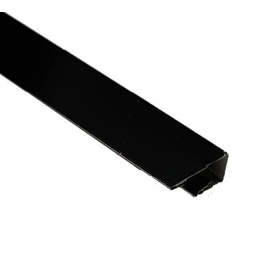 Perfil Inicio Negro Metal Siding