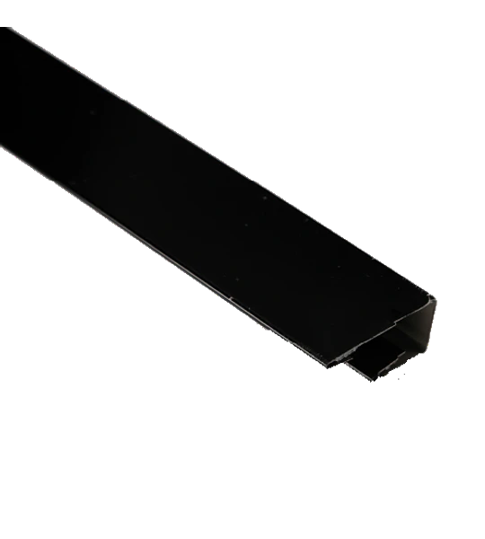Perfil Inicio Negro Metal Siding