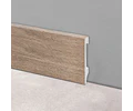 Epsilon Guardapolvo Plain 100mm x 10mm x 2,44m Nogal