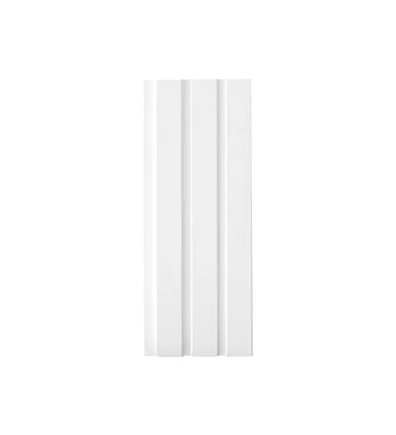 Wall Panel Epsilon Revestimiento para Muros Slim 122 X 12mm X 2,75m Blanco Mate